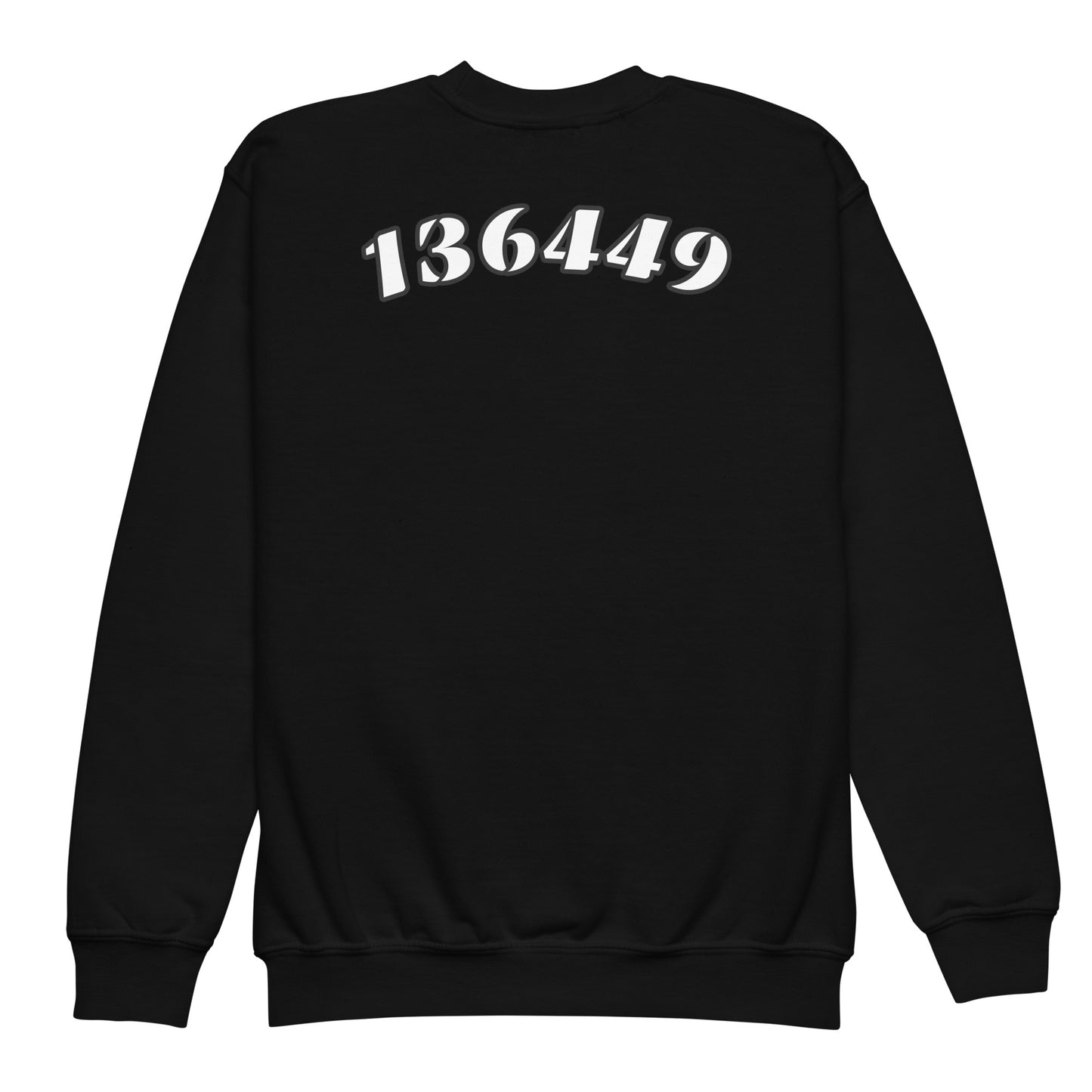 136449 Jail ID Youth crewneck sweatshirt