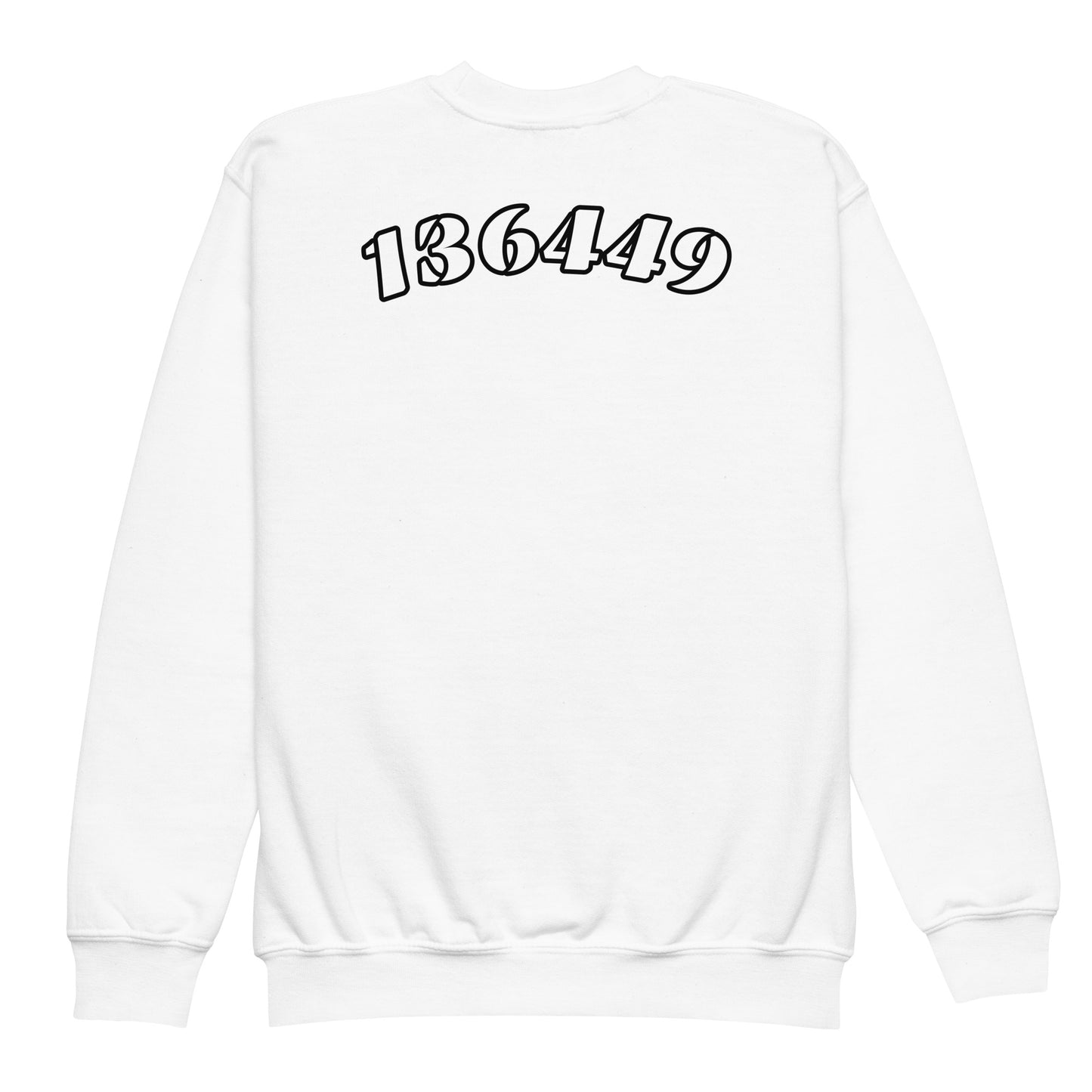 136449 Jail ID Youth crewneck sweatshirt